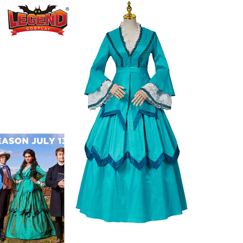 Miracle Works Costume Cosplay Dress 18Th Century Histical Civil War South Belle Dress Donna Vintage Vittoriano Ball Gown