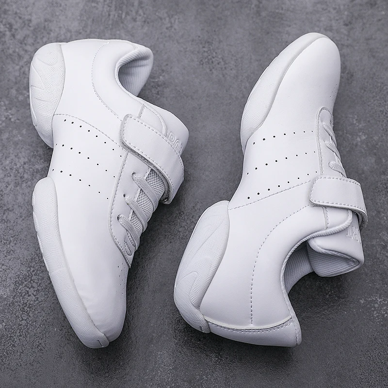 White Cheerleading Shoes Team Training Competition Cheerleading Dance Shoes Girls Sports