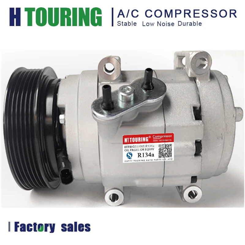 Auto Car A/C Ac Air Conditioning Conditioner Compressor Sp17 For Ssangyong Ssang Yong Actyon 12- G20D 1721300011 741310 010442