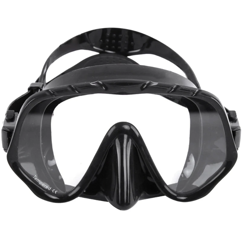 

Adult Panoramic View Diving Mask Soft Silicone Snorkeling Freediving Mask