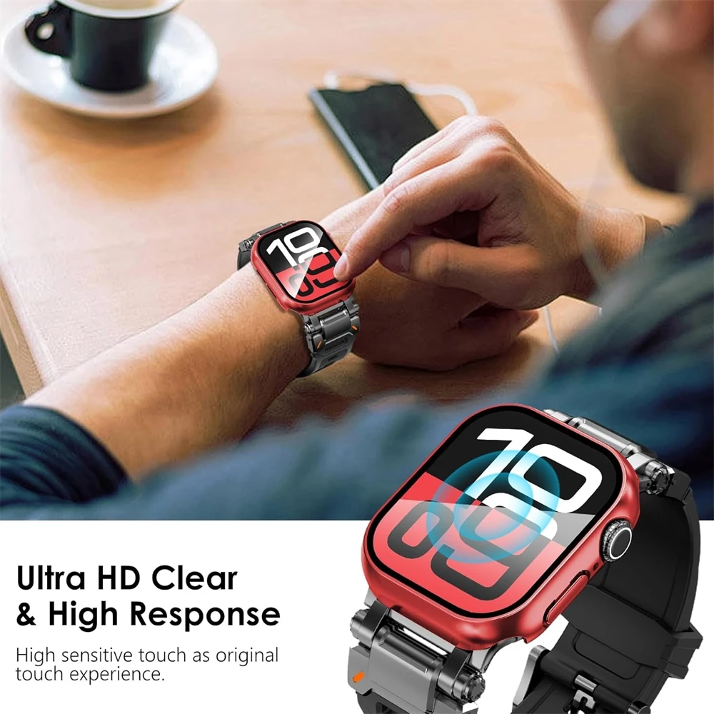 Premium Tempered Glass Screen Protector with Protective Cover