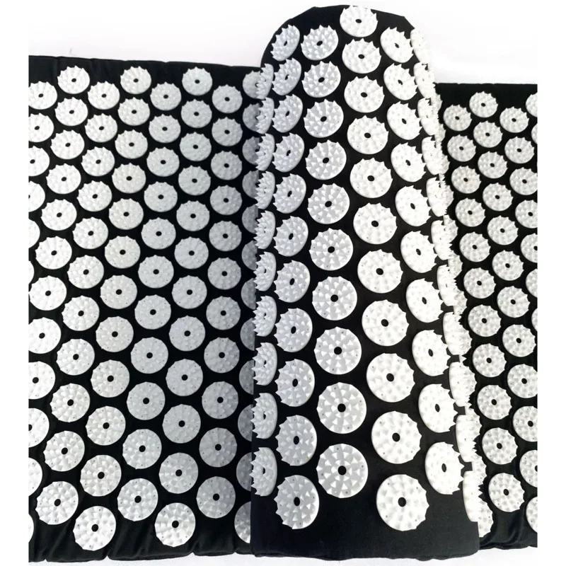 Enlarged Acupressure Mat Massage Pad Pillow Set Relieve Stress Body Pain Spike Cushion Non-slip Yoga Acupuncture Mat Pilates Mat 3
