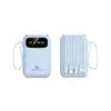 20000mAh 4 in1 Built-in Cable Power Bank, 22.5W Fast Charging Portable Charger, Ultra Slim External Battery for iPhone Samsung 3