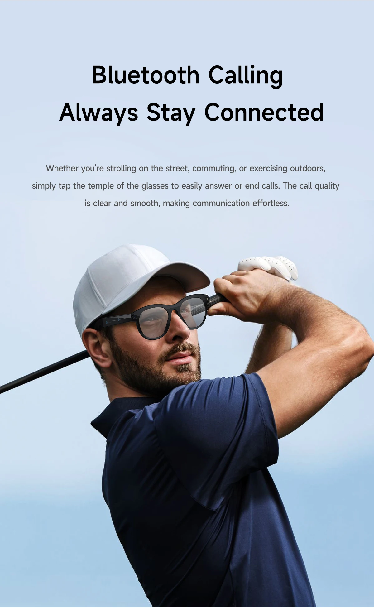 2026 Ai Translation Smart Glasses Sunglasses Hands Free Calling Music Player Camera Control Anti Blue Light Glasses Men Women, Alina Gadgets