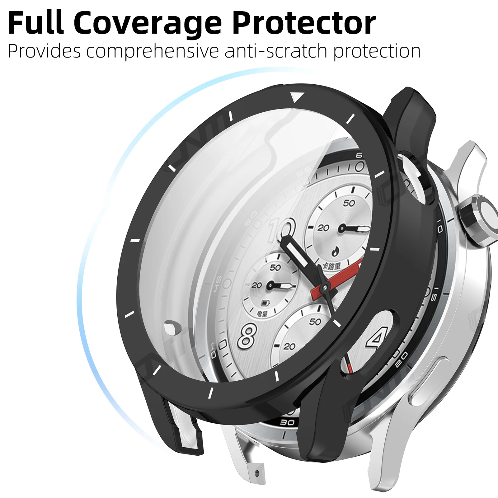 Full Coverage Soft TPU Screen Protector Case
