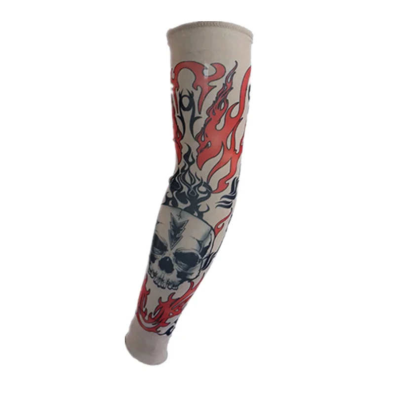 Arm Warmer Unisex Quick Drying UV Protection Outdoor Temporary Fake Running Arm Sleeve Skin Protective Nylon Sleeves Stockings cooling arm sleeves,sun protection arm sleeves,arm sleeves