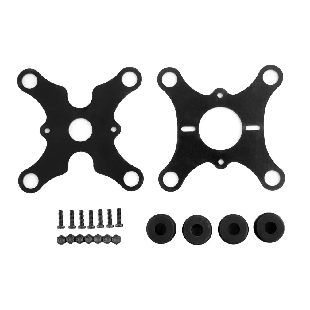 

Комплект креплений из стекловолокна, амортизационная пластина + набор PTZ для DJI Phantom Black