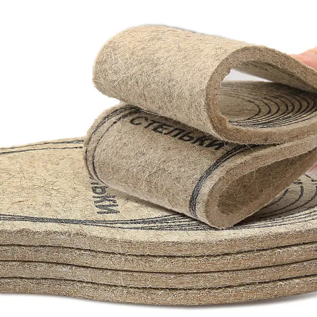 Warm Wool Felt Shock-Absorbing Insoles 2