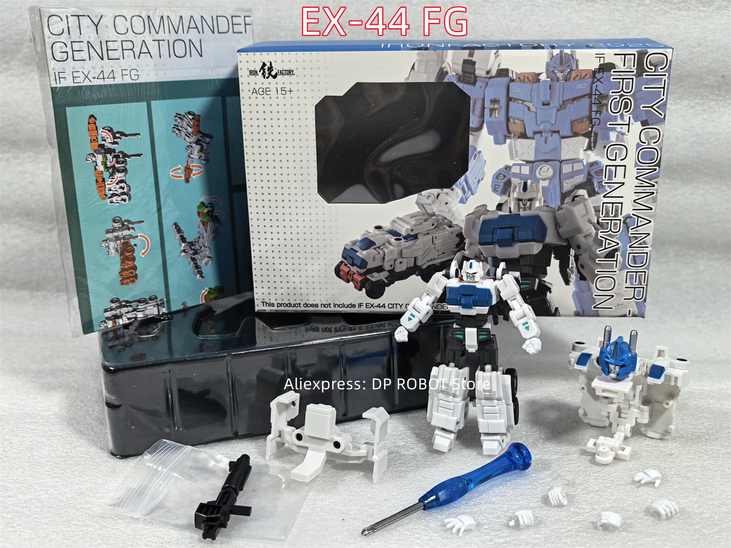 IN STOCK】Iron Factory IF EX-44 EX44 EX-44FG Ultra Magnus City