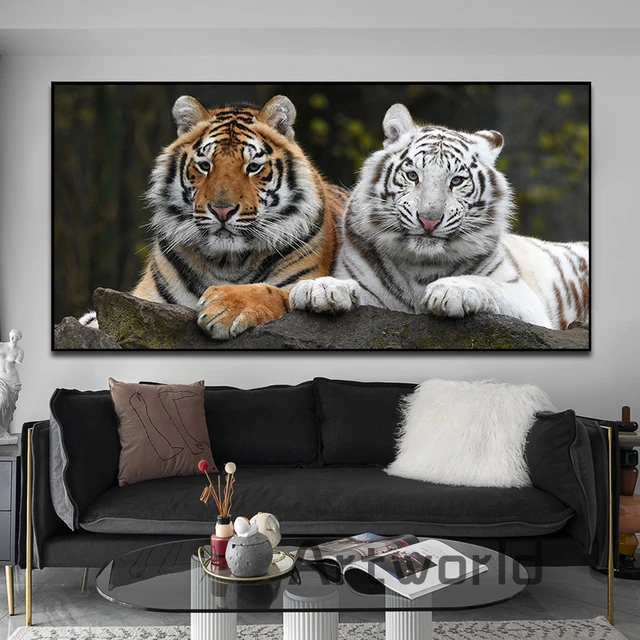 Painel fotográfico tigre – City Decor