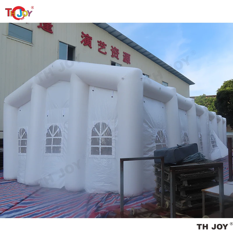 free sea shipping/cnf terms,20x10x5mH constant pvc giant inflatable wedding party tent,inflatable marquee event tent 4