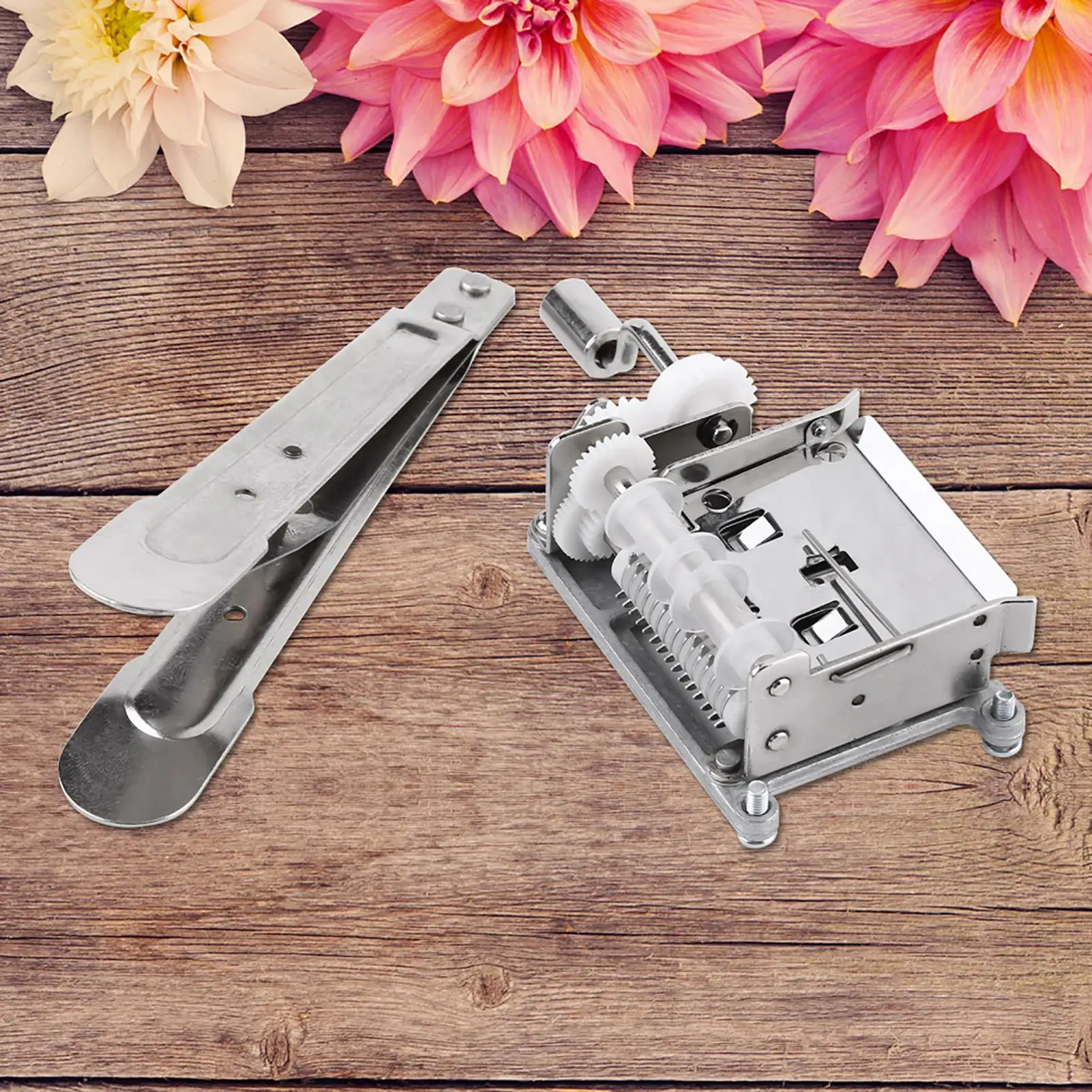 DIY Hand Crank Music Box Kit-15 Note Movement with 20 Blank Sheets for Tunes and Unique Creations