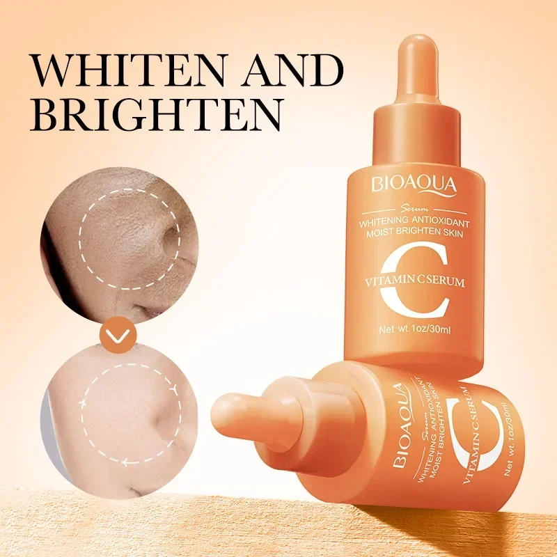 Vitamin C Retinol Hyaluronic Acid Serum Face Moisturizing Anti Wrinkle Whitening Facial Essence 3pcs/bag