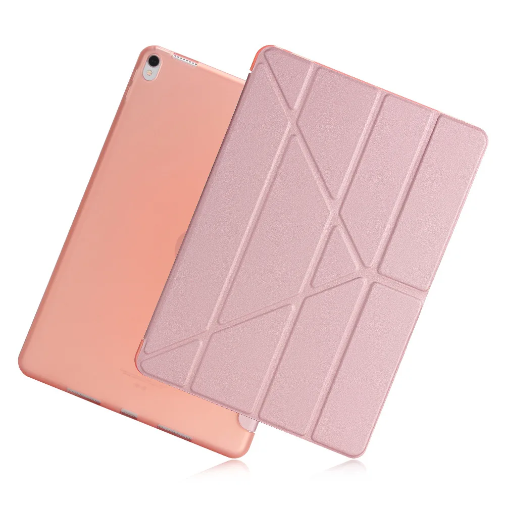 Enhanced Tri-Fold Silicone Tablet Cover