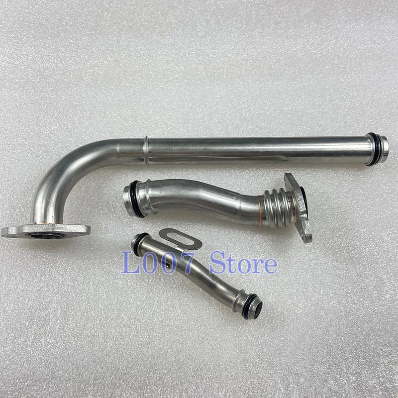 3PCS Original Oil Cooler Connected Hard Pipe For Chevrolet Cruze Epica Sonic Opel ASTRA INSIGNIA NO: 55353329 55353327 55353330