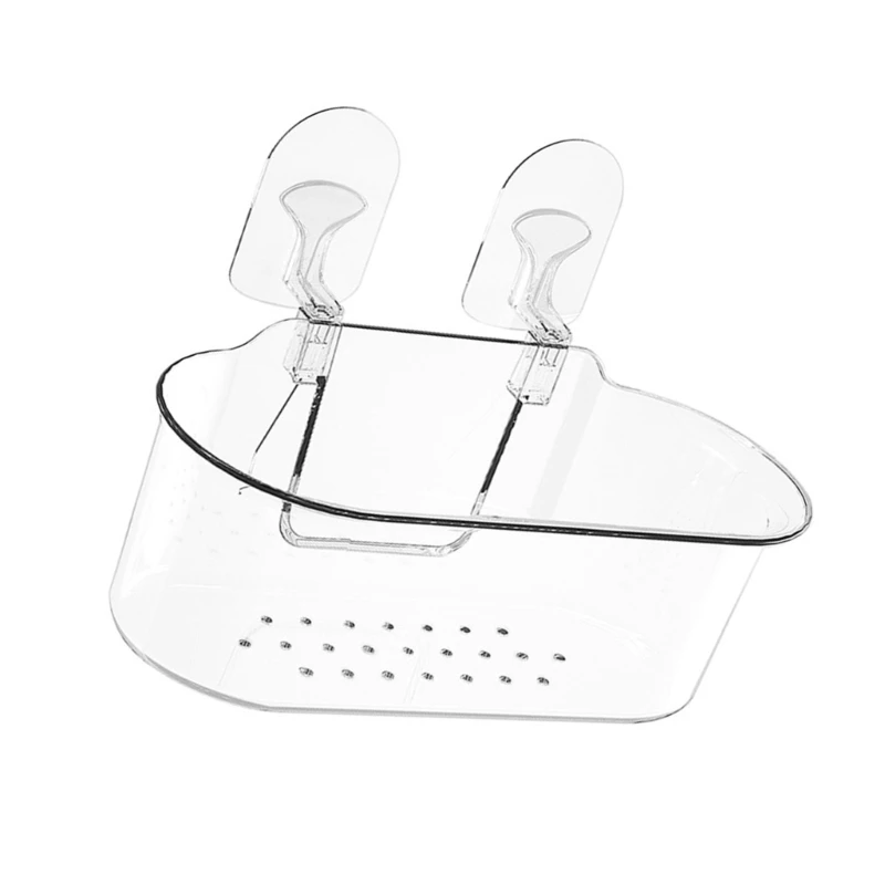 

Shower Basket with Suction Cups Quick Dry & Space Saving Shower Shelf No Drill DropShipping