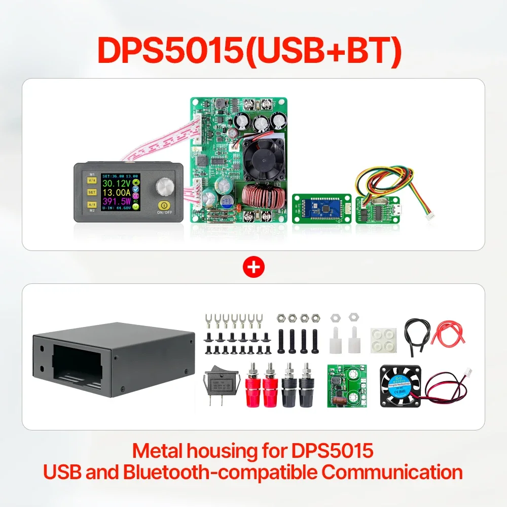 USB Programmable Power Supply DollaTek DPS5015 Step-Down Power Supply ...