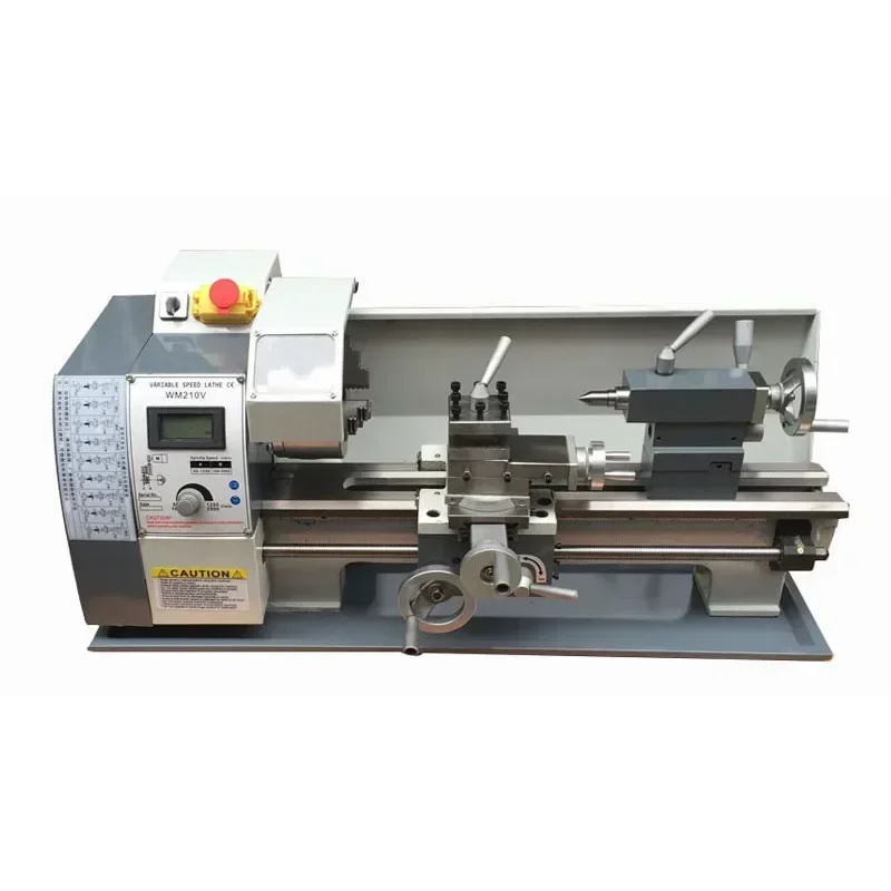 

Для 850 Вт домашний маленький металлический цифровой дисплей токарный станок многофункциональный DIY токарный станок бесщеточный двигатель обработка оборудования WM210V 220V