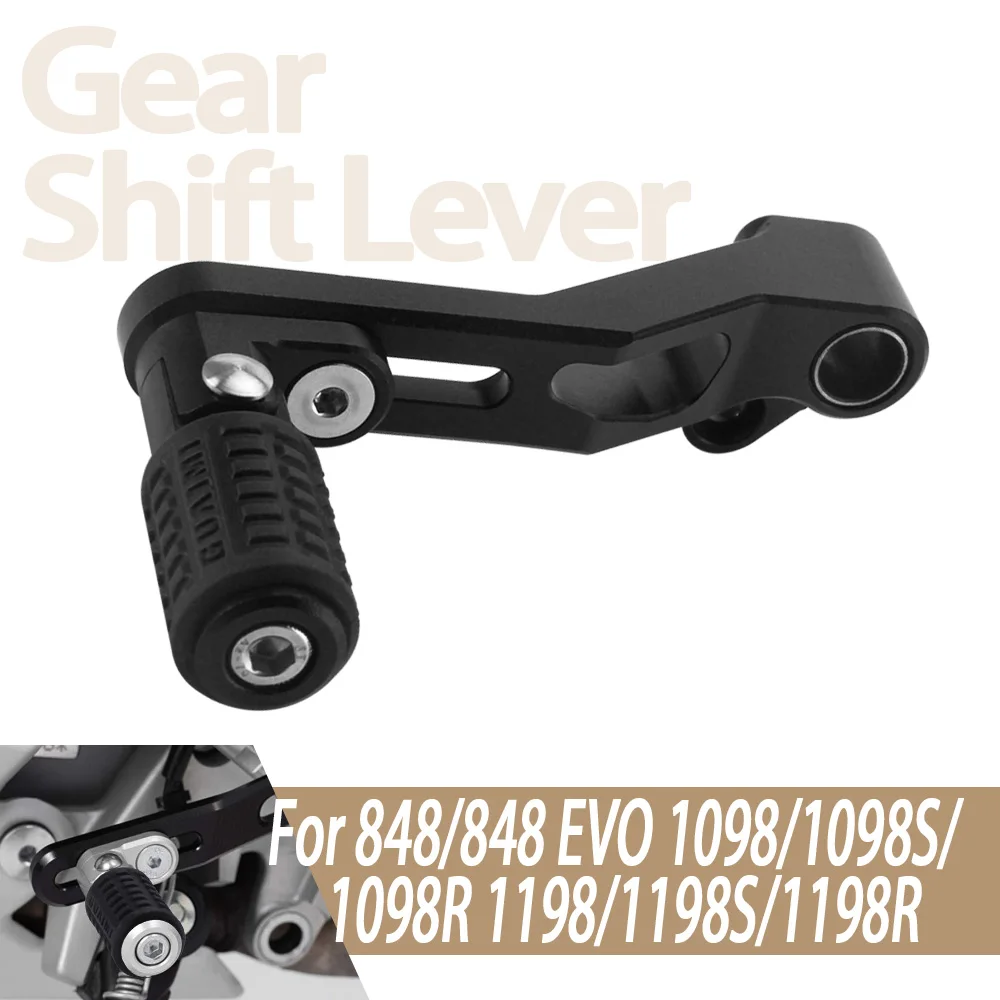 

Motorcycle Aluminum Adjustable Folding Gear Shifter Shift Pedal Lever For Ducati Panigale 848 EVO 1098 1098S 1098R 1198S 1198R