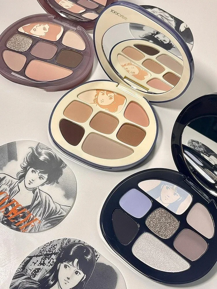 

Joocyee Cat's Eye Three Sisters Series Limited Eyeshadow Pallete 7 Color Make Up Palette