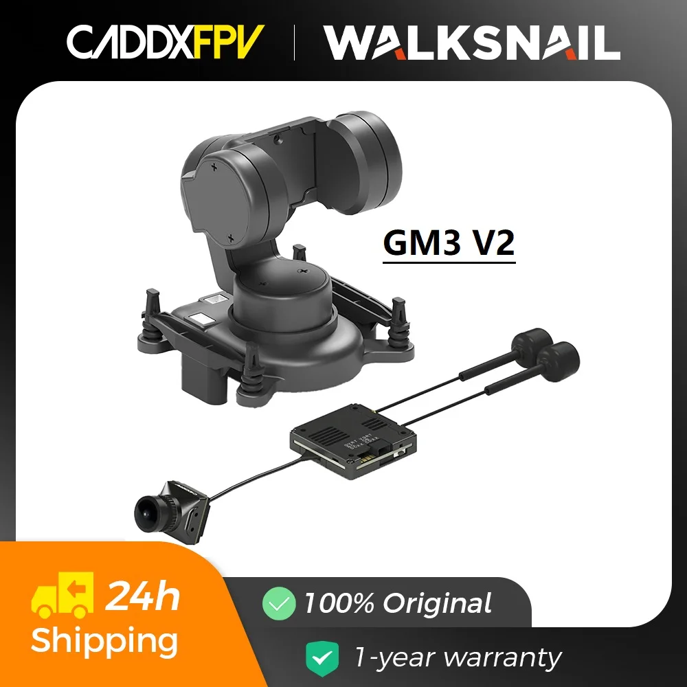 Caddx Gimbal for Camera GM1 GM2 GM3 FPV Gimbal Head Tracking Walksnail Avatar HD Pro Kit Gyroflow For RC FPV Drone Car Parts