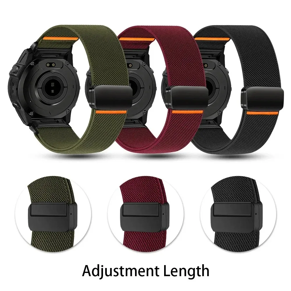 Premium Quick Fit Nylon Strap, available in 26/22/20mm sizes, featuring enhanced comfort and durability.