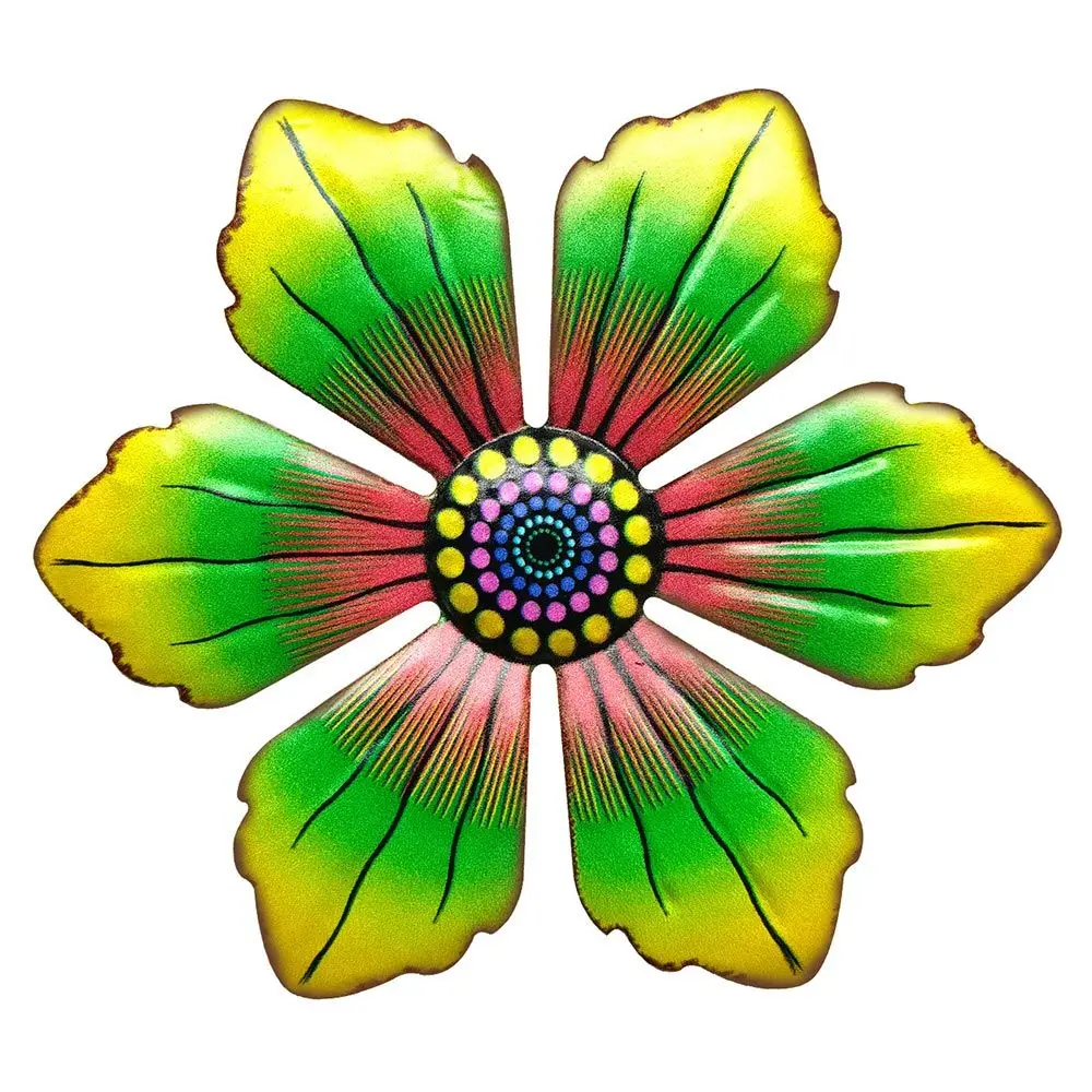 Colorful 3D Metal Butterfly and Mermaid Decorative Wall Art Sculpture