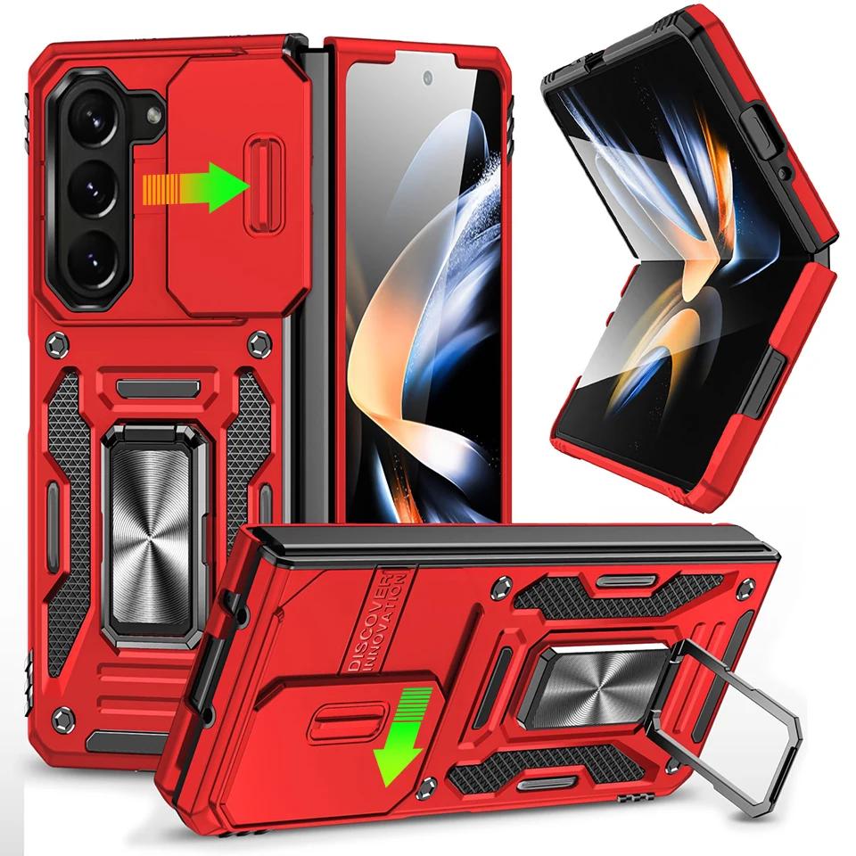 

Anti-Drop Armor Case for Samsung Galaxy Z Fold 5 case Samsung Z Fold 5 case Ring Holder Etui Galaxy ZFold Z Fold5 5G Phone Cover