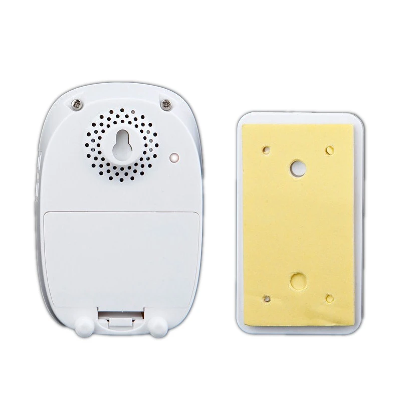 CACAZI Wireless Doorbell DC Battery Operated Control Button 200M Remote LED Light Home Cordless Call Bell 4 Volume 36 Chime wireless doorbell