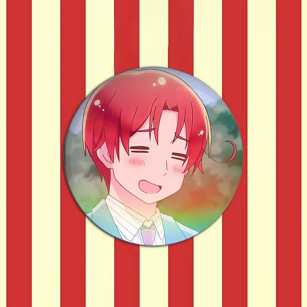 Hetalia World Stars Anime Metal Badge Brooch