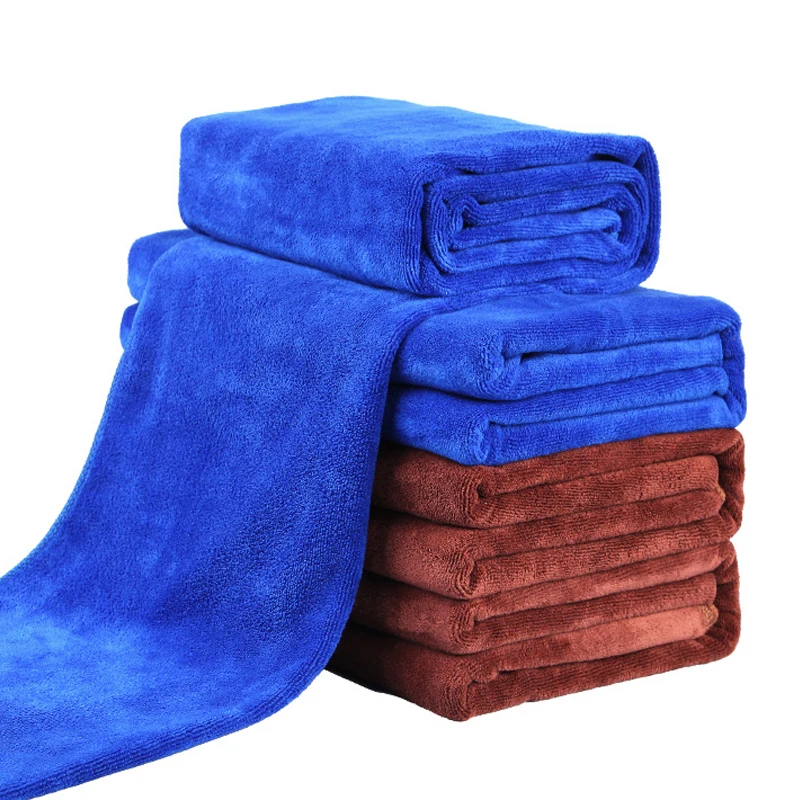 

1 шт. Новинка 60*160 сине-коричневый большой размер специальная салфетка для мытья автомобиля полотенце для автомобиля впитывающее полотенце из сверхтонкого волокна утолщенное полотенце