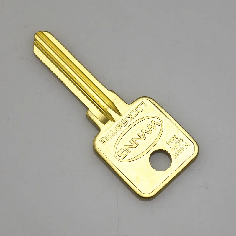 5Pieces Uncut and Not Toothed Suitable for Alloy Color Australian Ms4 Multi-Pit Key Embryo Special-Shaped Key Blank Multi-Slot Blank