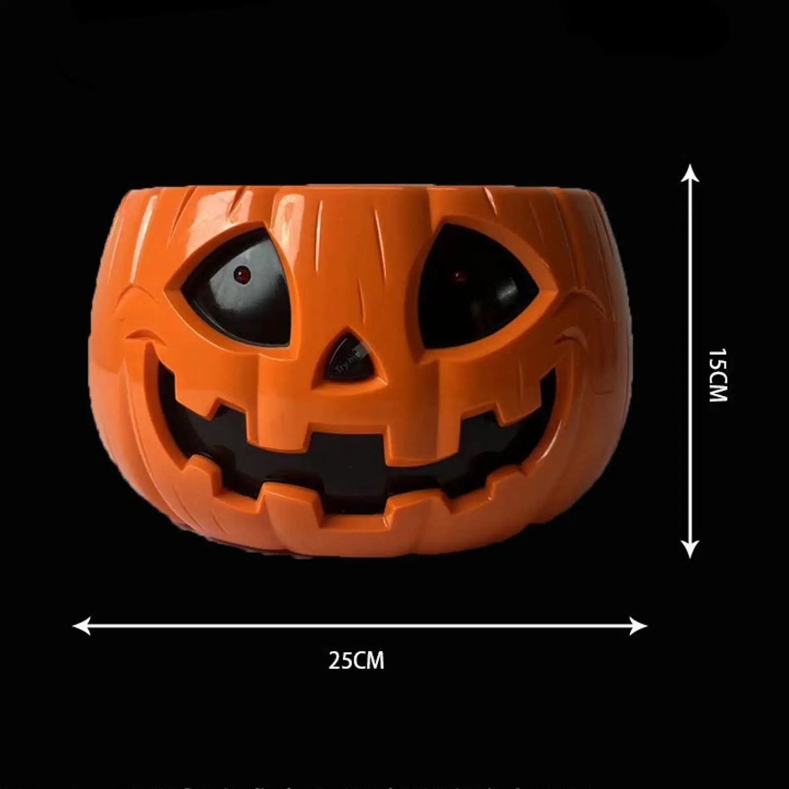 Halloween Pumpkin Candy Bowl Glow in The Dark Halloween Electric Toy for Home Outdoor Indoor Garden Holiday Party Decoration Halloween Pumpkin Candy Bowl Glow in The Dark Halloween Electric Toy for Home Outdoor Indoor Garden Holiday Party Decoration