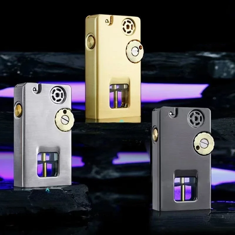 Zorro 785 Kerosene Lighter Transparent Warehouse Esprit Creative Windproof One Button Press Ignition Lighter Wholesale 3