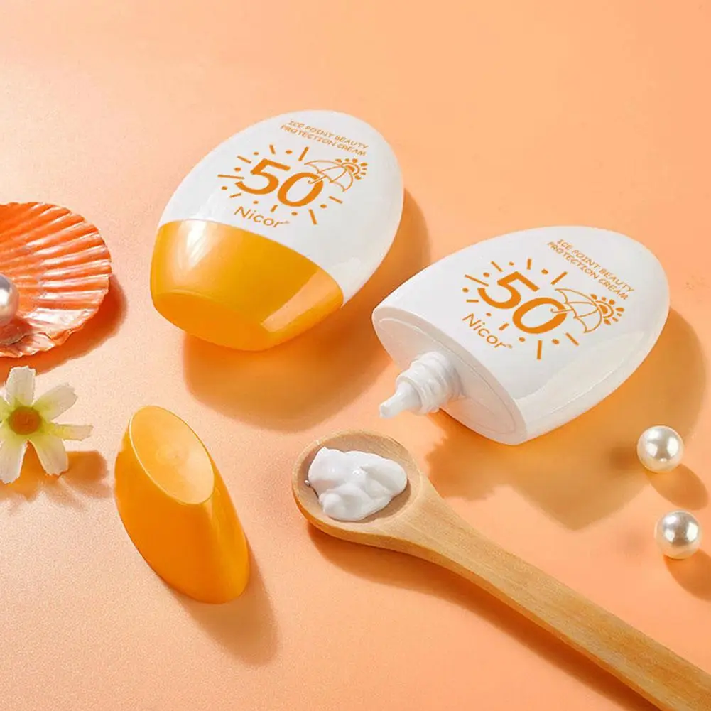Sunscreen Isolation Cream Refreshing Moisturizing Lasting Facial Care Protection Skin Sun Waterproof Products I2N0