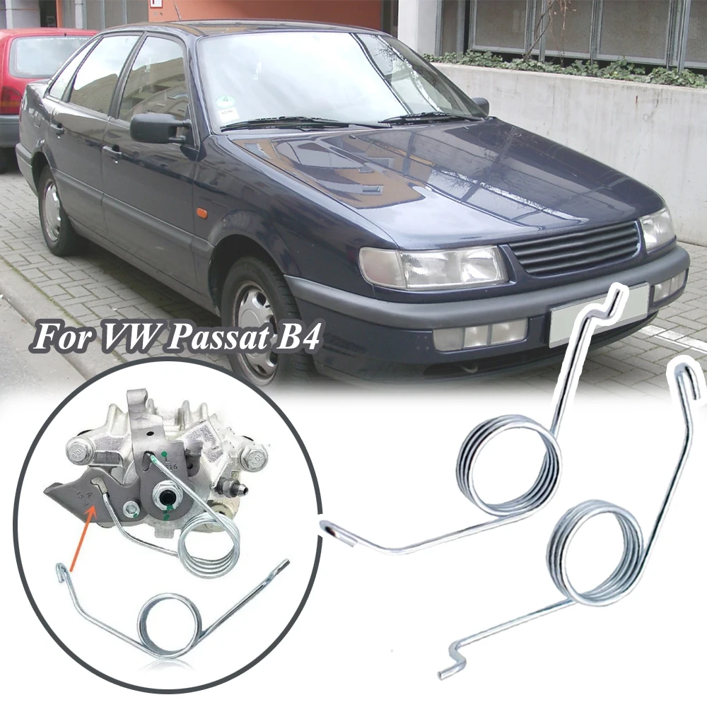 For VW Passat B4 AUDI RS3 TT Seat Handbrake Return Springs Rear Parking Brake Lever Caliper Stainless Steel 1K0615296 1K0615295 car brake springs