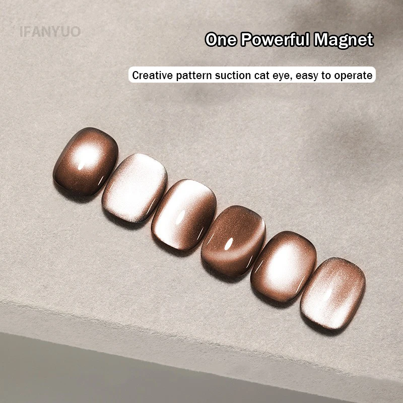 Magnetic Nail Pen 3.4x1.5cm Super Strong Magnet Stick Cylindrical Nail Art Cat Eye Gel Magnetic Pen for Gel Polish Cat Eye Nails Painting Manicure magnetic nail art tools cat eye nail tool magnetic nail tools