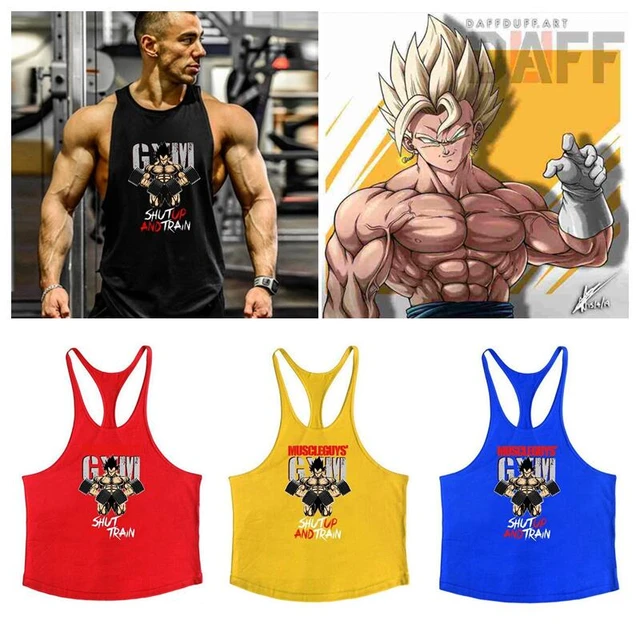 New Great Sushi Dragon Tank Top Men's t shirt gym accessories men