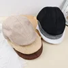 Men Spring and Summer Berets British Style Beret Hat Retro England Hats Male Fashion Hats Peaked Painter Caps for Dad 3