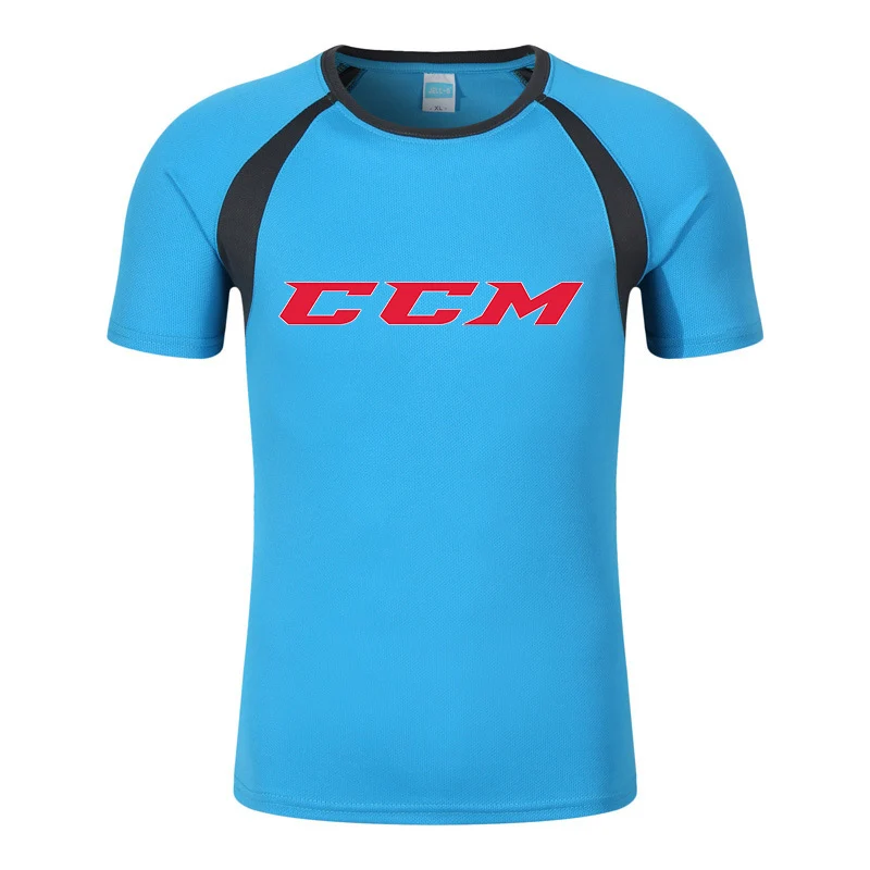 

CCM 2023 Clothing Men New Spring and Autumn Czech Firearms Eight-Color Short Sleeve Comfortable Breathable Round