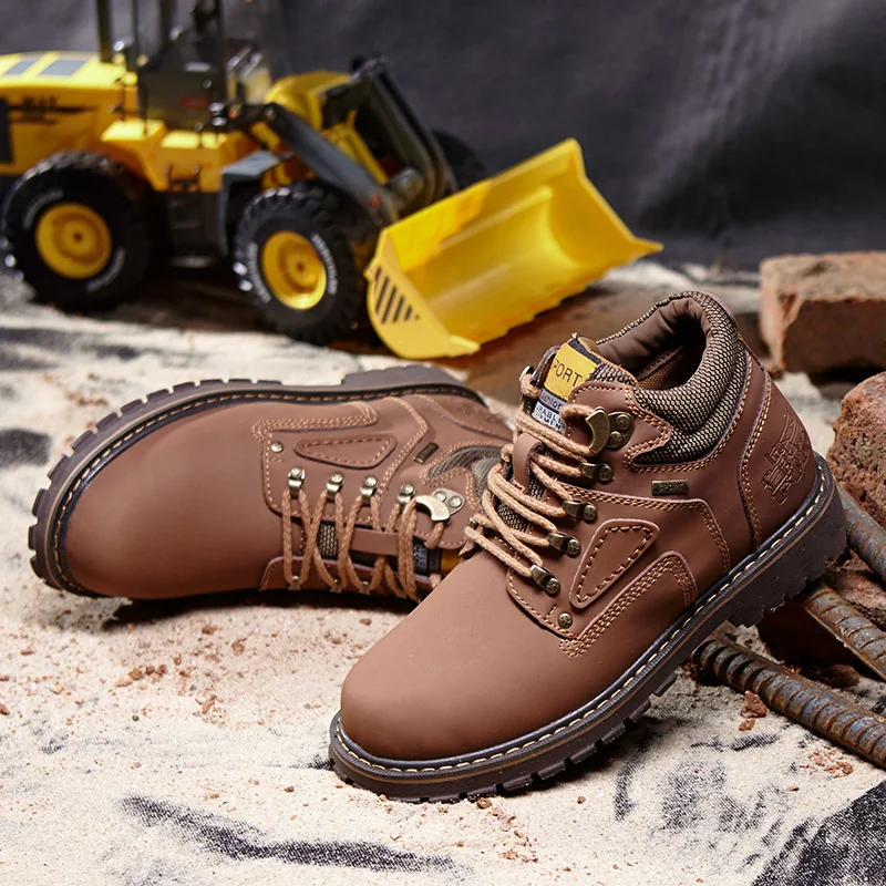 Men's High Top Boots Platform Trendy All-match Lightweight