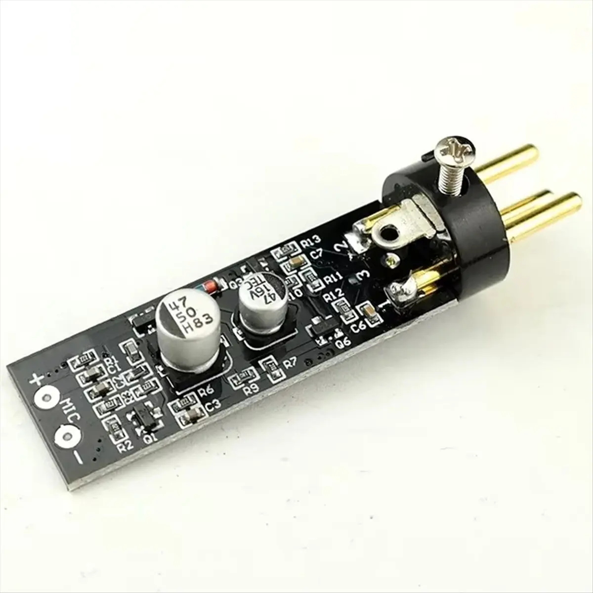 DT60 NEW 15-48V 팬텀 파워 일렉트릿 콘덴서 마이크 증폭기 보드 (K송 녹음, 컨퍼런스, 연설용) 125db