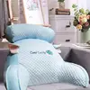 Soft Lumbar Support Pillow Ice Silk Reading Bedside Pillows Multifunctional Sofa Cushion For Playing Games Relaxing Watching TV 5