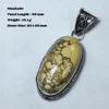 Genuine Turquoise Agate  Pendant 1