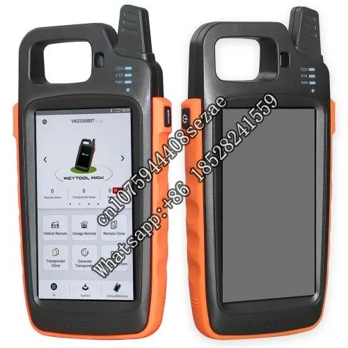 

2023 New Xhorse VVDI Key Tool Max Programming Device Connect to Xhorse Key Cutting Machine Generate Transponder And Remote