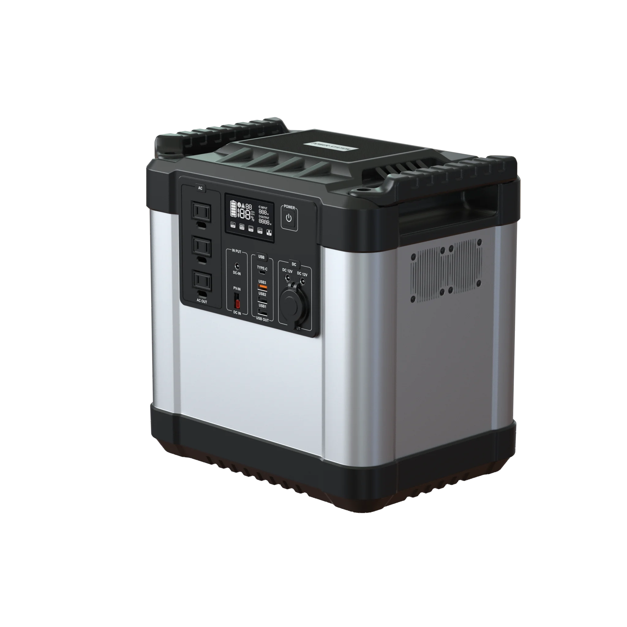 야외 휴대용 전원 공급 장치 스테이션, 멀티 인터페이스, 2000W, 4000W, 신제품