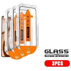 Premium Tempered Glass Screen Protector - Dust - Free, Full 9H Hardness, Ultra Clear - OPPO Find X9 Ultra (3 Front Glass)