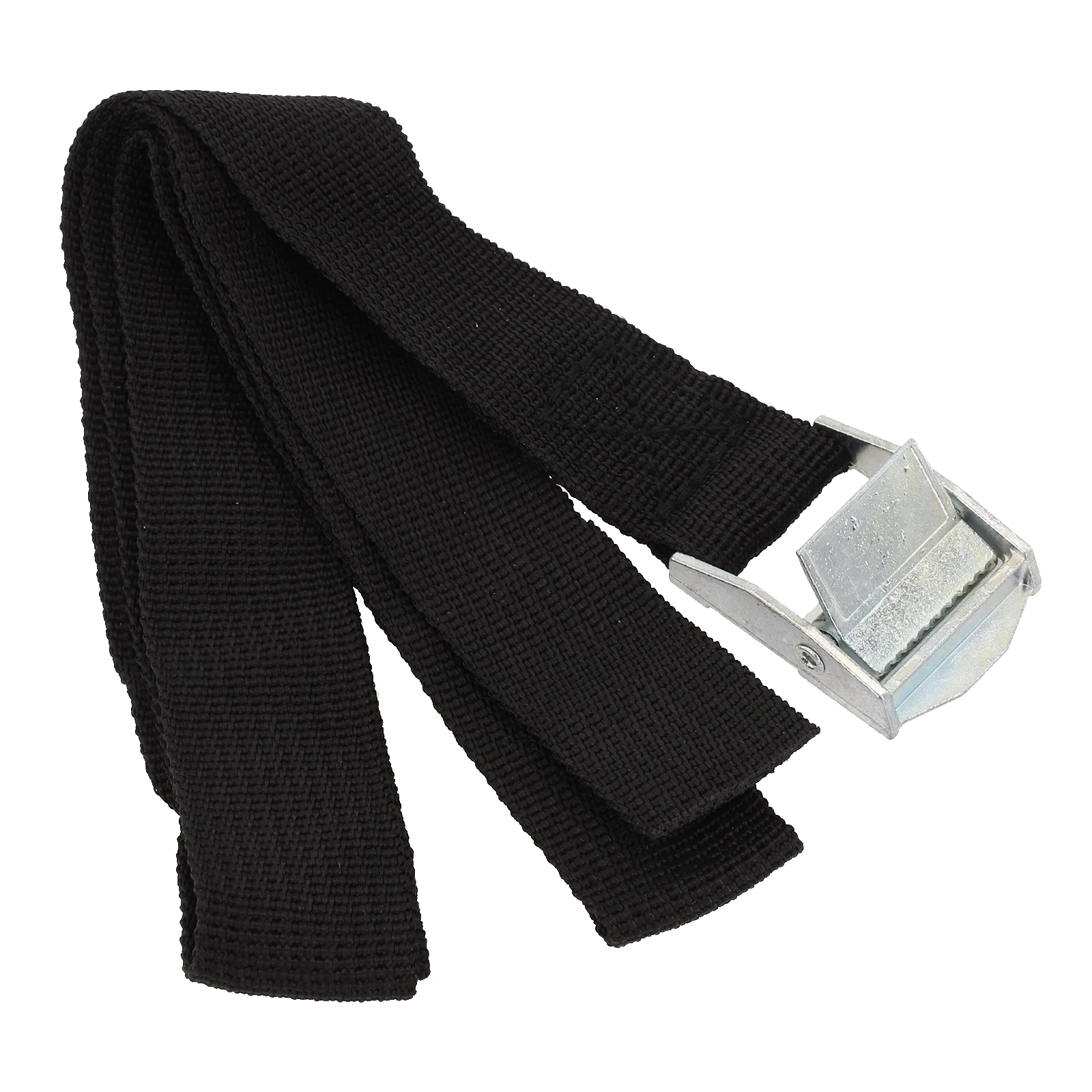 1 Pc 25mmx1M Cargo Strap With Buckle Tie Down Belt For Motorcycle Car Metal Tow Rope Strong Ratchet Fixing Belt For Luggage Bag