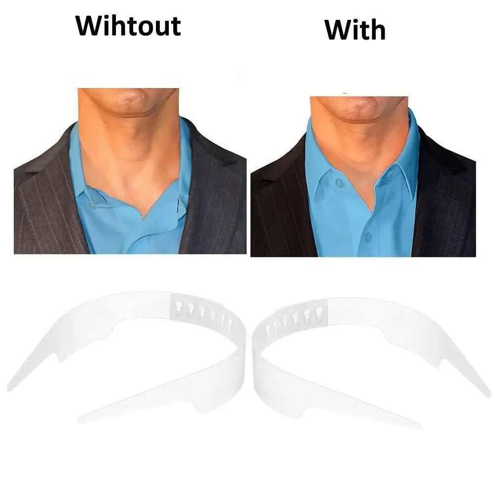 Shirt Collar Support Shaper T-Shirt Stand Collar Anti-roll Fixed Stays Bundle Kit