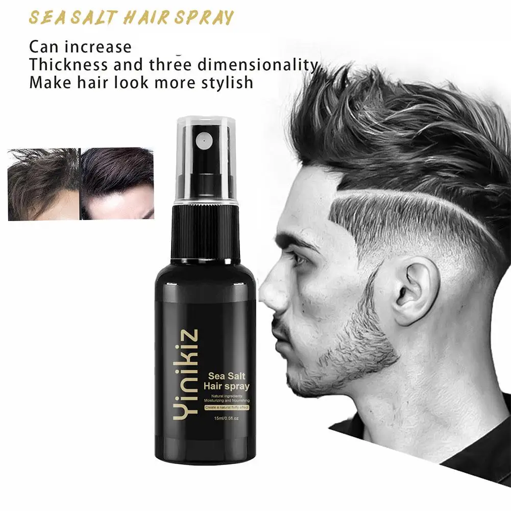2Pcs Natural Sea Salt Spray For Hair Men Women Instant Texture Volume Hair Volume Powder Long-Lasting Hold Wave Spray